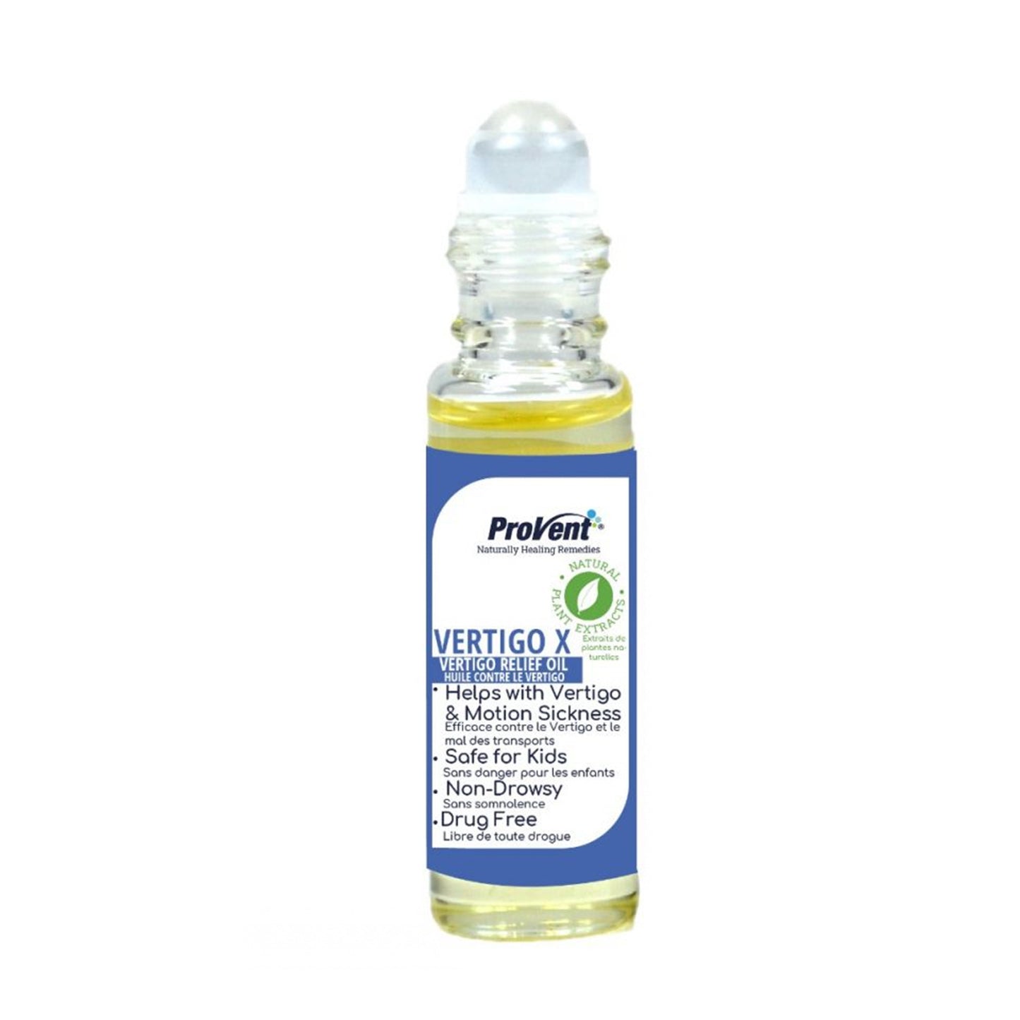 ProVent VertigoX Vertigo Relief, 0.15 fl. oz. (English/French Packaging)